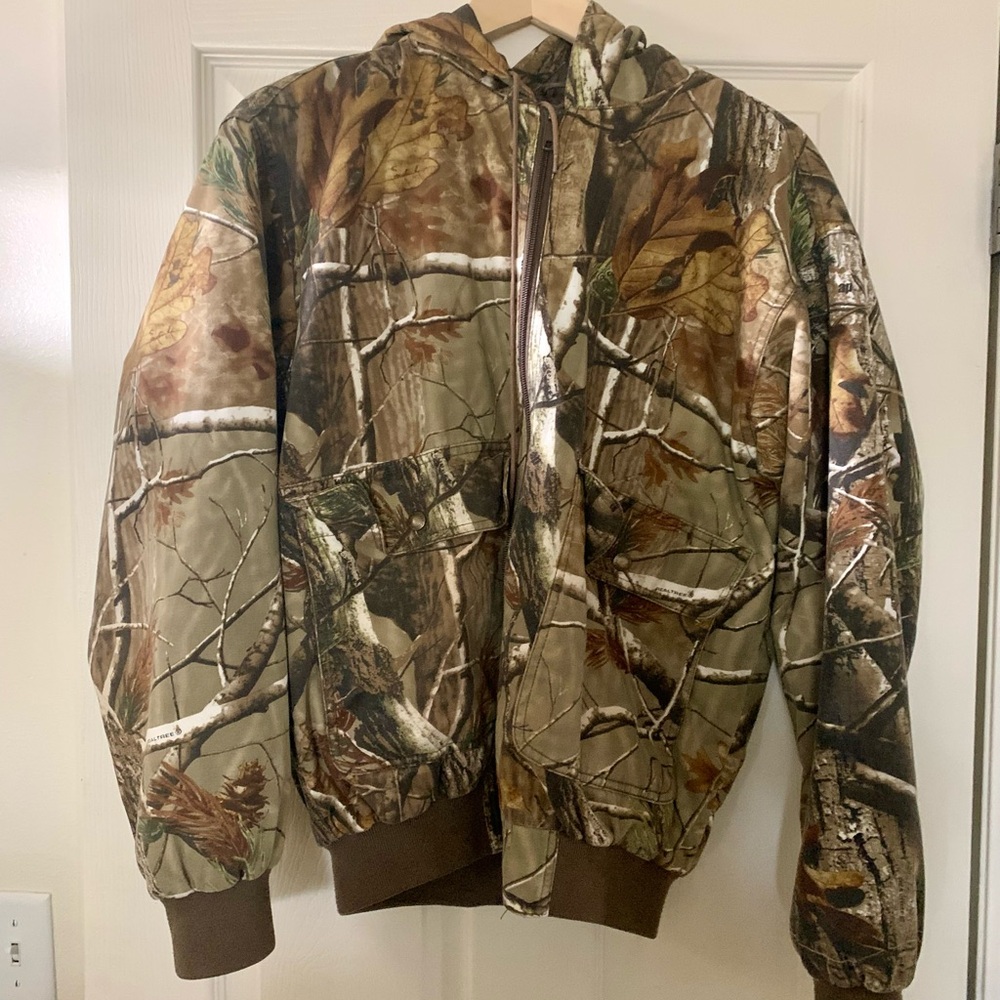 Carhartt Camouflage Hooded Jacket for Women